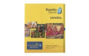 Rosetta Stone Spanish box